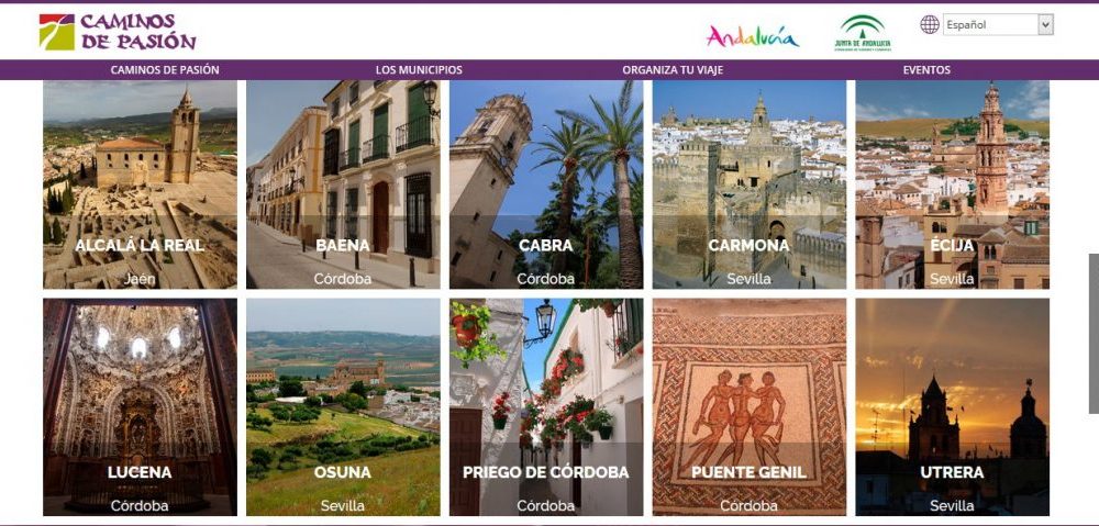 nueva web caminosdepasion.com 1