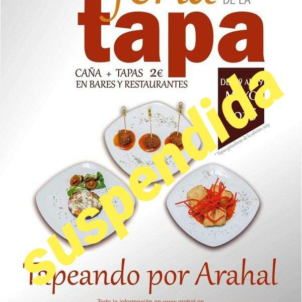 tapa suspendida