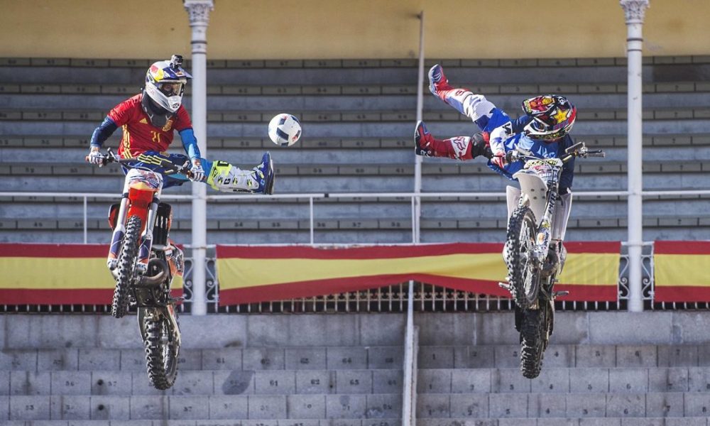 DanyTorresDavidRinaldo Action RedBullXFightersMadrid MediaJump©AndreasSchaad RedBullContentPool