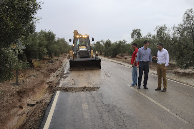 Más de 120.000 euros para reparar las redes de saneamiento y vías de Estepa dañadas por las inundaciones