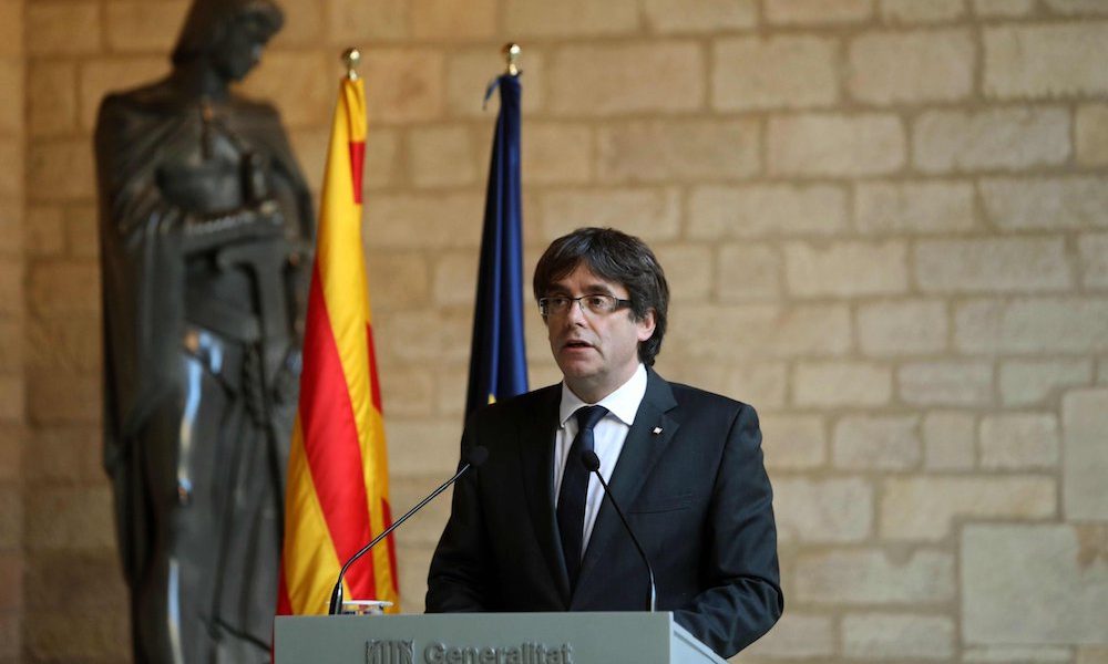 Carles Puigdemont, detenido en Cerdeña