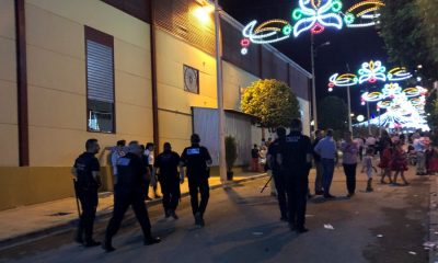 La seguridad de la Feria del Verdeo, un reto en el que participan gran número de efectivos policiales