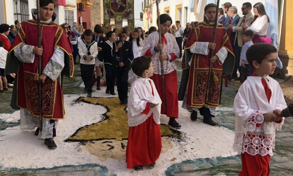 Corpus Christi en Marchena, un museo de arte popular y religioso en la calle
