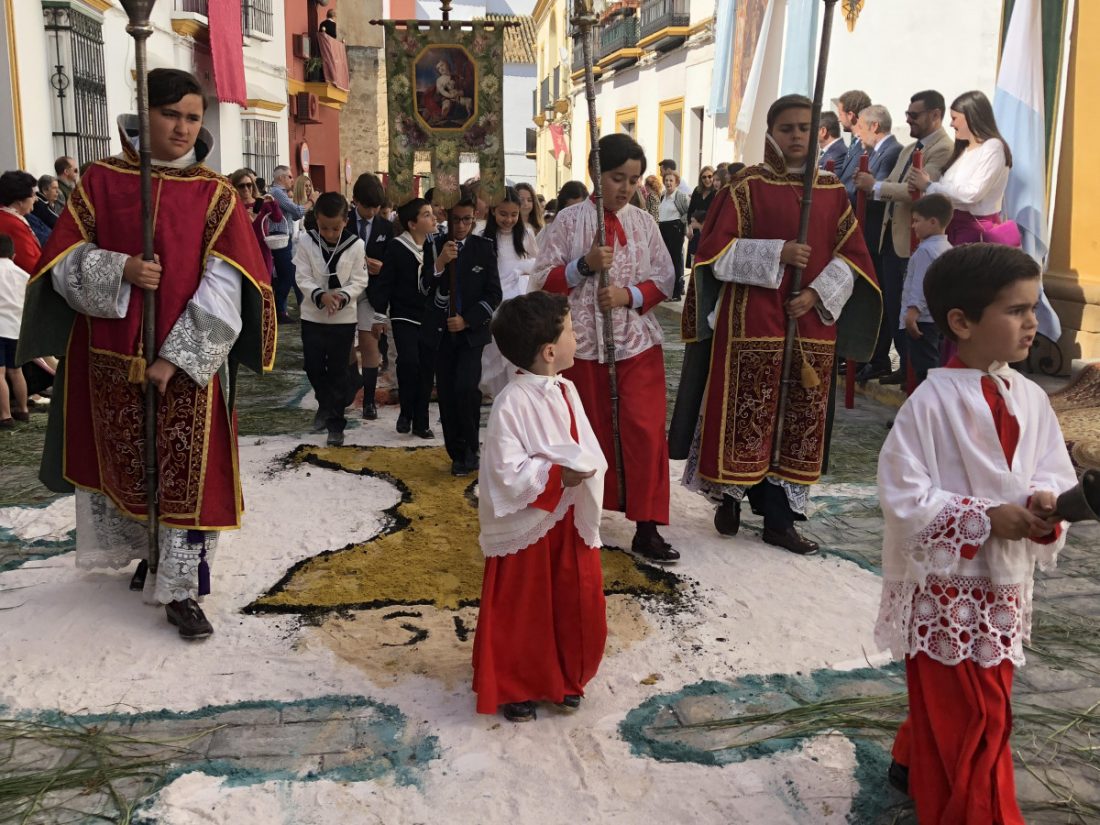 Corpus Christi en Marchena, un museo de arte popular y religioso en la calle