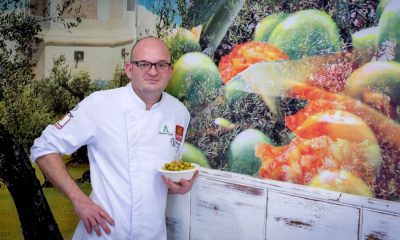 El cocinero arahalense Luis Portillo, galardonado con la Aceituna de Oro 2019