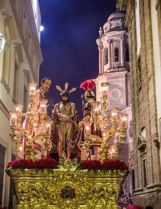 La Banda de Jesús Nazareno de Arahal acompañará al Cristo del Ecce-Homo de Cádiz