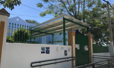 Terminada la obra de la pasarela de entrada al centro escolar de Infantil de La Fuente en Arahal