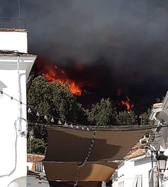 Incendio Almonaster