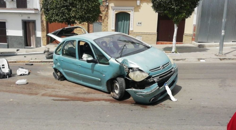 accidente Barriete Arahal compressor