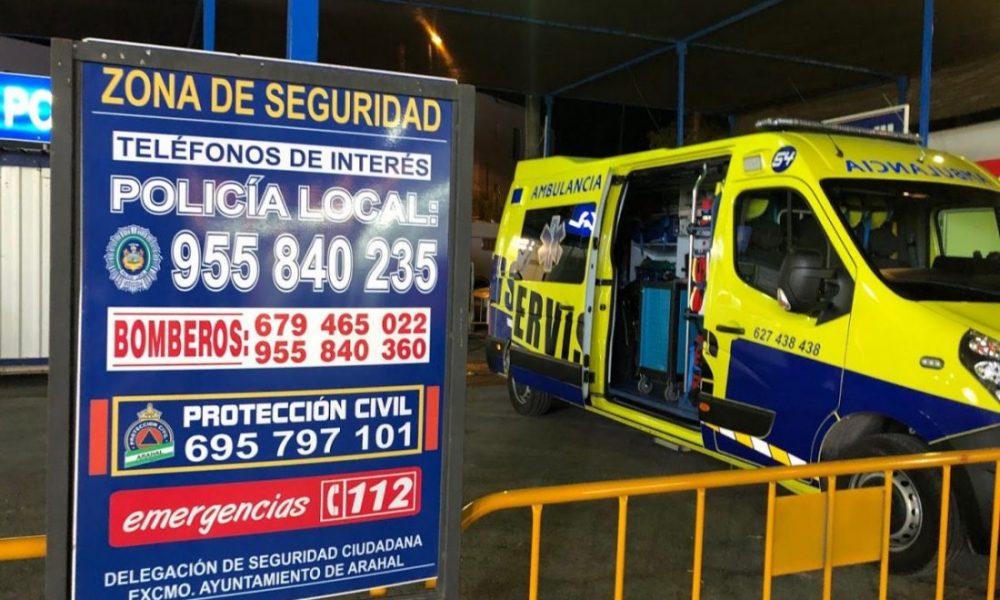 Las principales incidencias, fuera del recinto ferial en el último día de feria de Arahal
