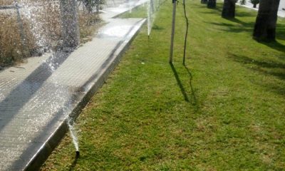 Nuevo acto vandálico contra sistemas de riego de zonas verdes en Arahal