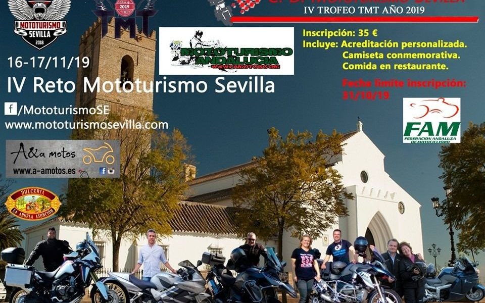 Arahal, punto de parada para C.D. Mototurismo Sevilla