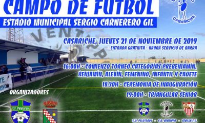 Casariche inaugura un nuevo estadio de fútbol