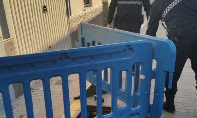 La explosión de una arqueta deja a oscuras los polígonos y el tanatorio de Arahal