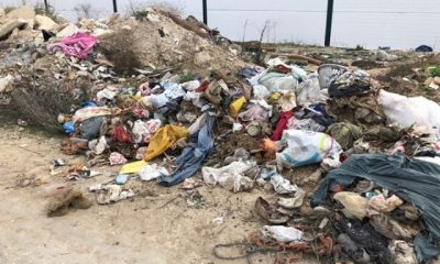 Los ecologistas de "Jaedilla" denuncian un vertido de residuos en el polígono industrial Los Pozos de Arahal