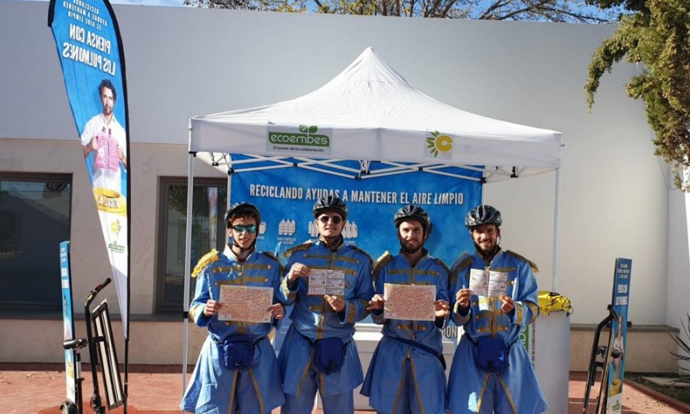 “The Recyclers” convierte el domingo en Lantejuela en la fiesta del reciclaje