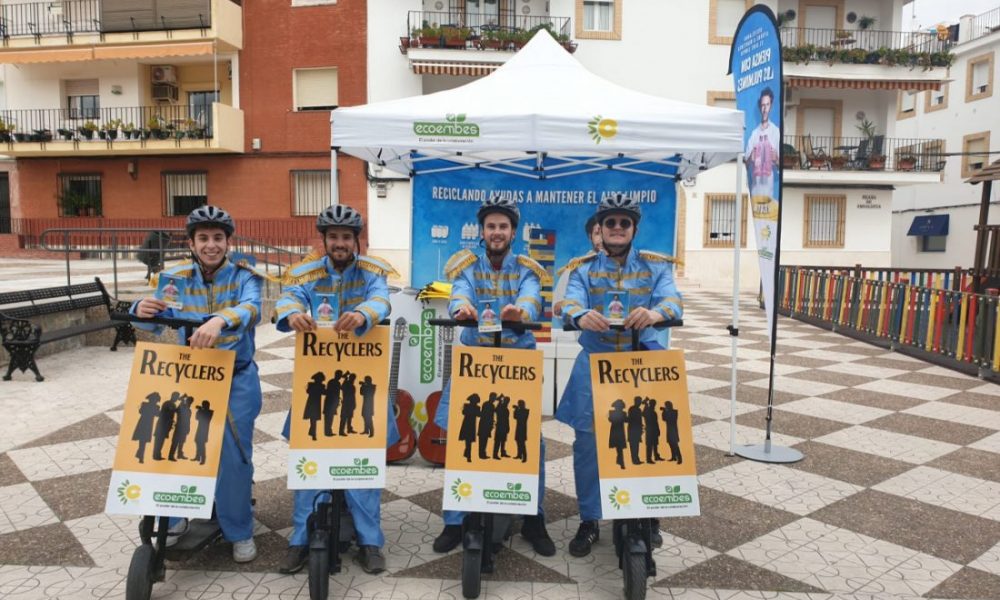 Paradas, segundo pueblo de la Campiña que recibe el mensaje del comando "The Recyclers"