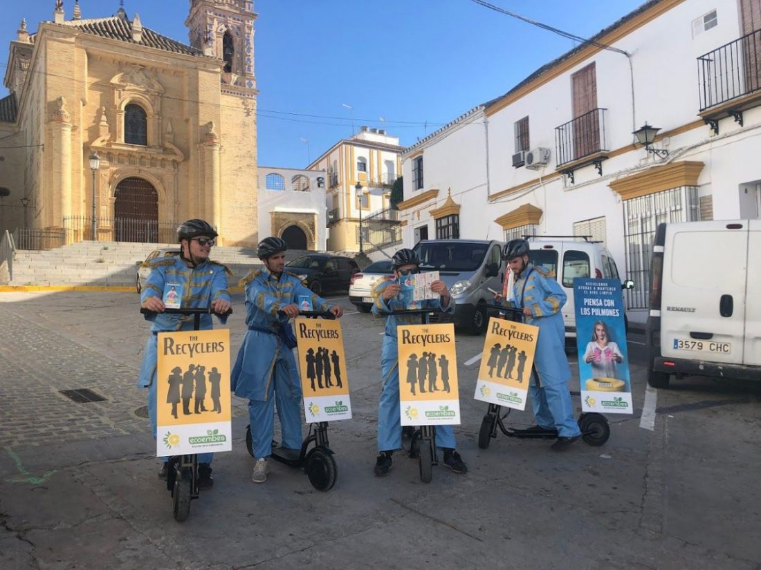 Arahal recibe al comando "The Recyclers" el Día de los Inocentes 