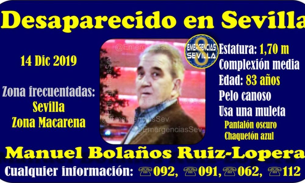 desaparecido Sevilla
