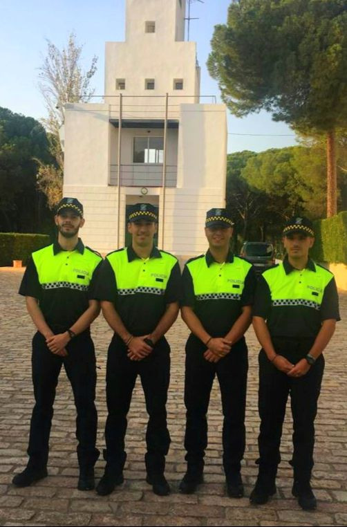 Los cuatro nuevos policías en prácticas estarán en Arahal en febrero