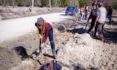 Quedada en Arahal para regar los árboles de la reforestación ecofeminista