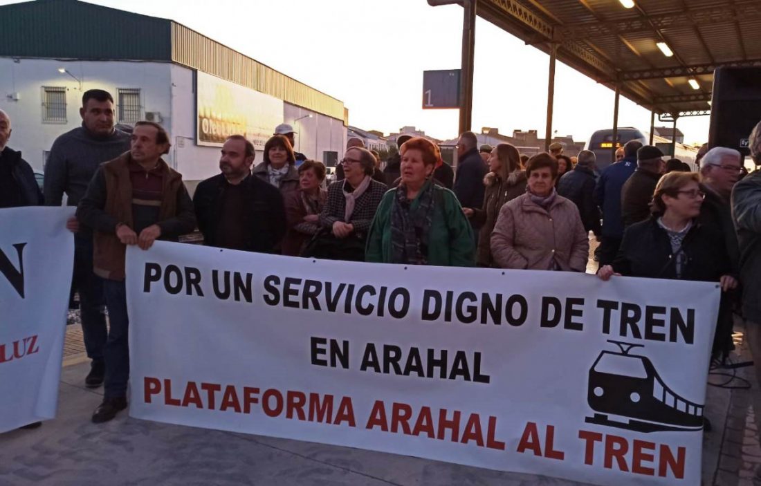 Las Plataformas en Defensa del Tren convocan una gran manifestación para el 15 de febrero