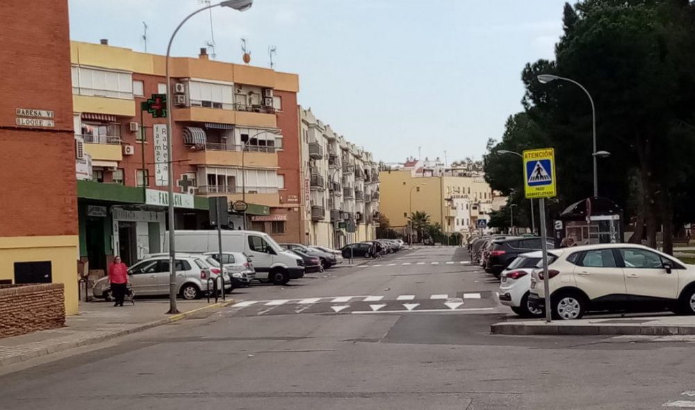 Pasos de peatones más accesibles en Alcalá de Guadaíra 