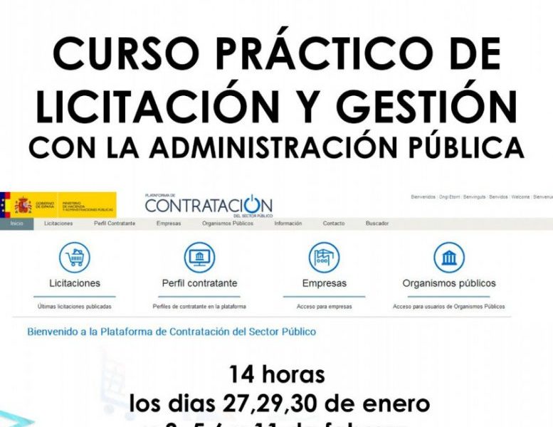 cartel curso formacion compressor