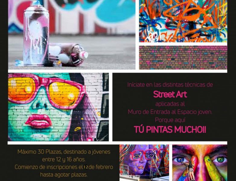 El Espacio Joven de Arahal organiza un taller de graffiti