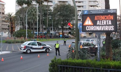 La Policía Nacional recuerda la obligatoriedad de permanecer en casa también  durante el fin de semana