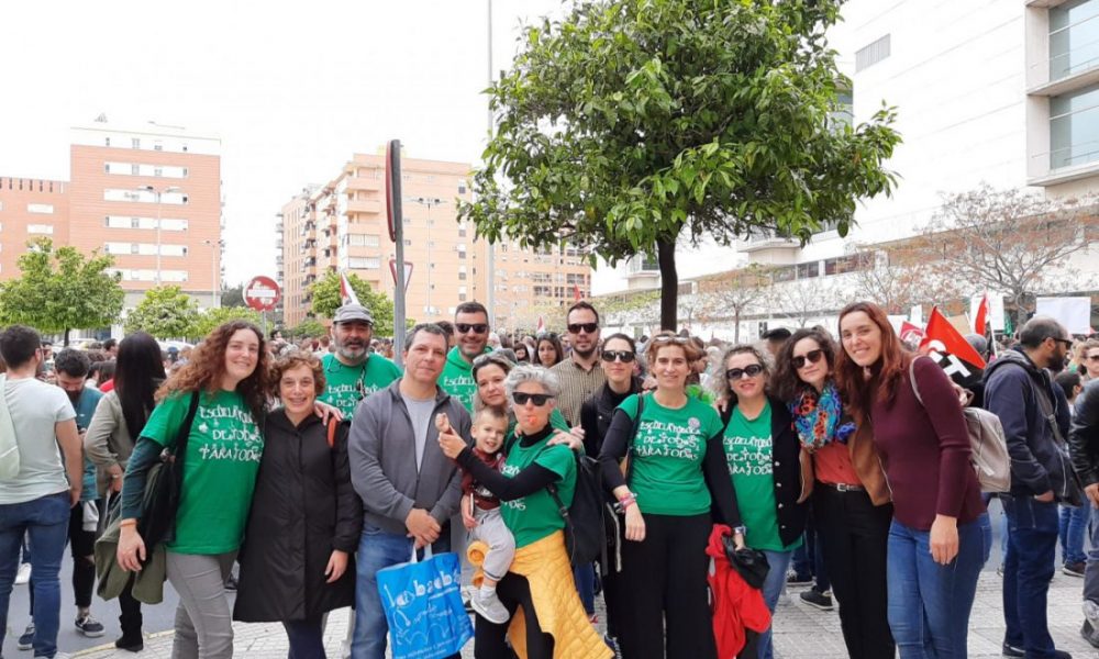 profesores arahal huelga