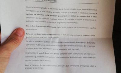 Participar en el estudio de seroprevalencia ha sido un regalo", dice una de las familias arahalenses seleccionadas para las pruebas