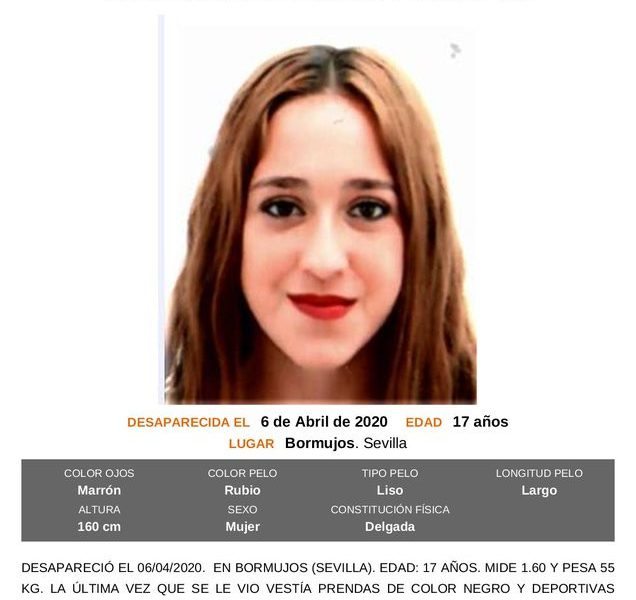 desaparecida Bormujos