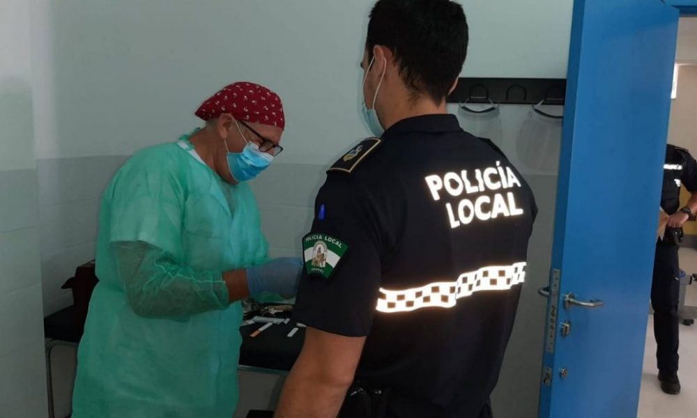 La plantilla de la Policía Local de Arahal, negativo en las pruebas del COVID-19