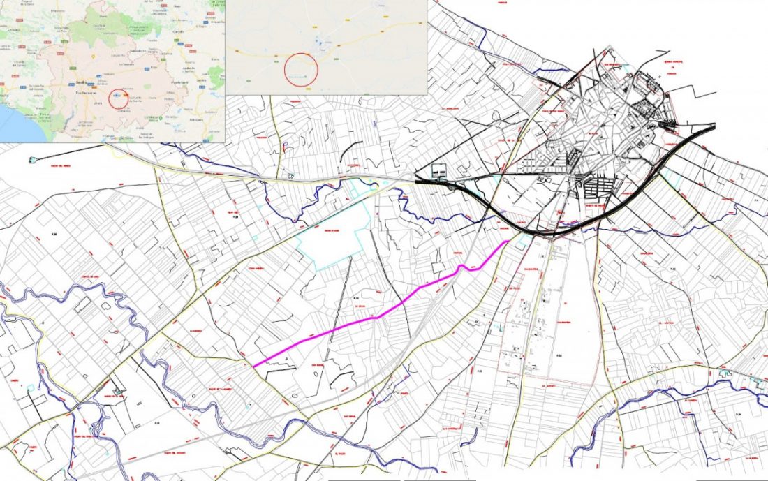 Las obras de arreglo parcial del Camino de la Grana en Arahal comenzarán en breve