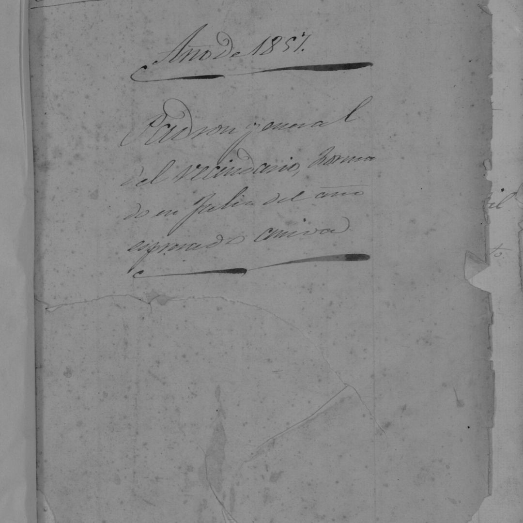 El Archivo Municipal de Arahal digitaliza el Padrón Municipal de Habitantes del año 1857