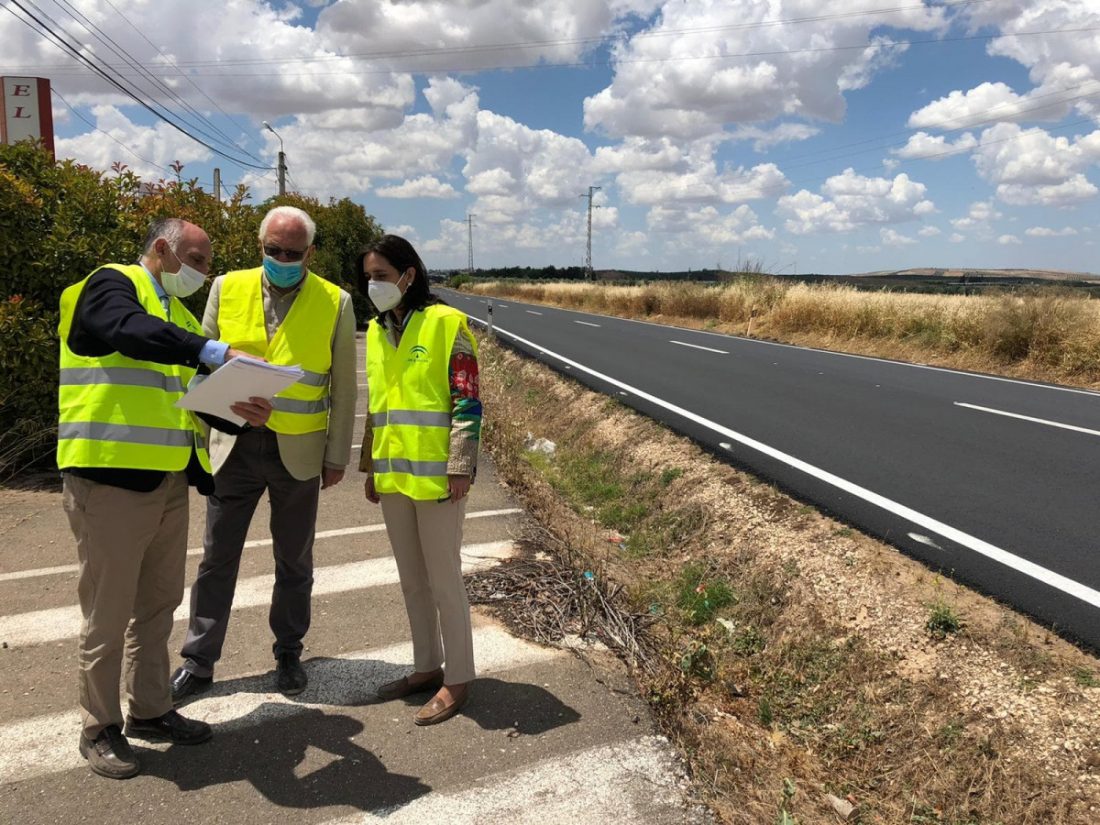 Fomento invierte 152.872 euros en distintas actuaciones en la carreteras de la Sierra Sur