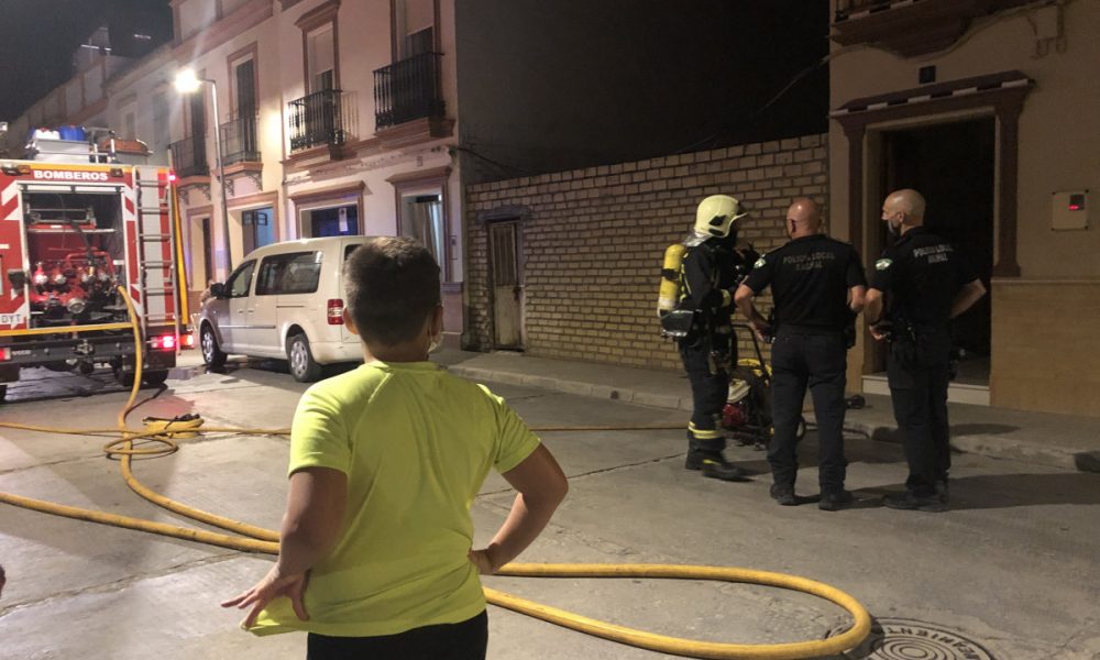 Incendio vivienda Arahal
