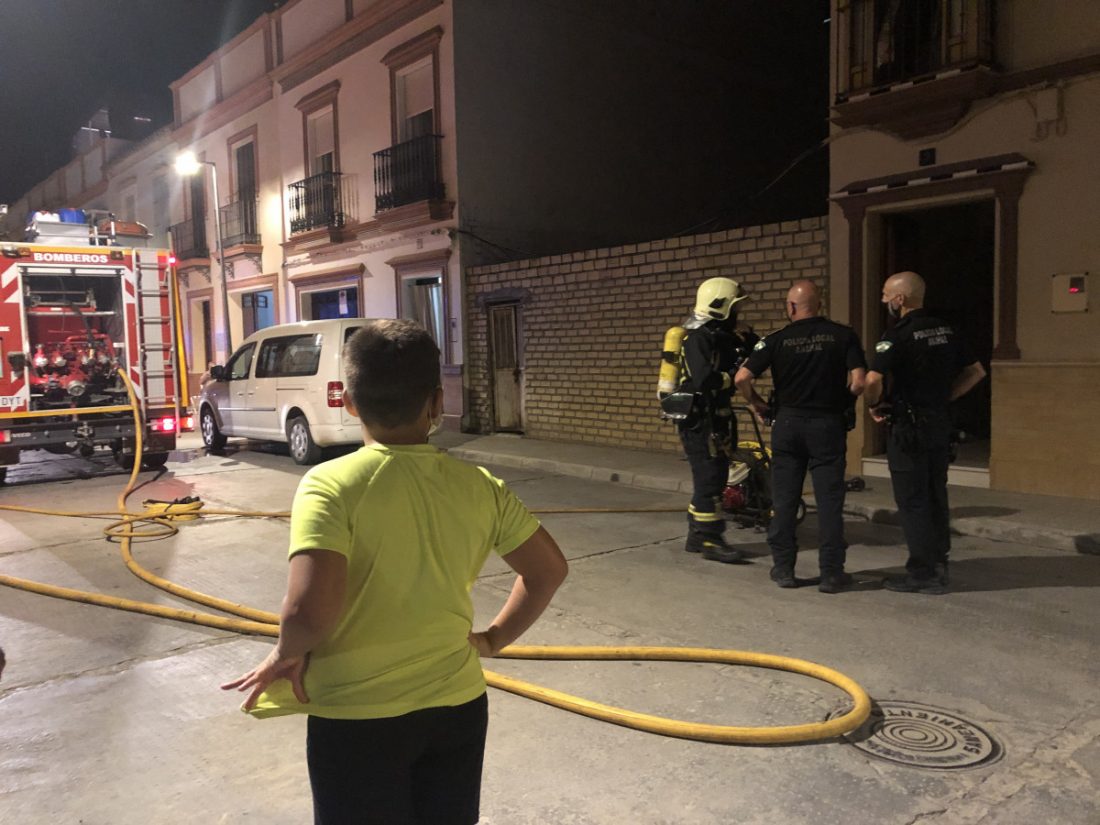 Incendio vivienda Arahal