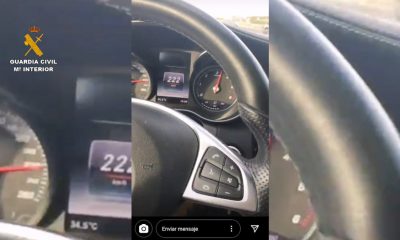 Investigada una persona que conducía a 223 km/hora por la A-49 y colgar el vídeo en la redes