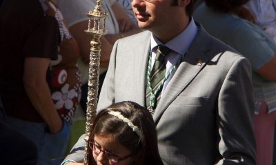 Javier Rodríguez, nuevo hermano mayor de la Esperanza de Arahal: "Llegamos con ilusión para establecer lazos con otras hermandades y con el pueblo"