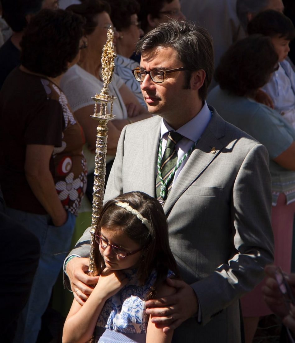 Javier Rodríguez, nuevo hermano mayor de la Esperanza de Arahal: "Llegamos con ilusión para establecer lazos con otras hermandades y con el pueblo"