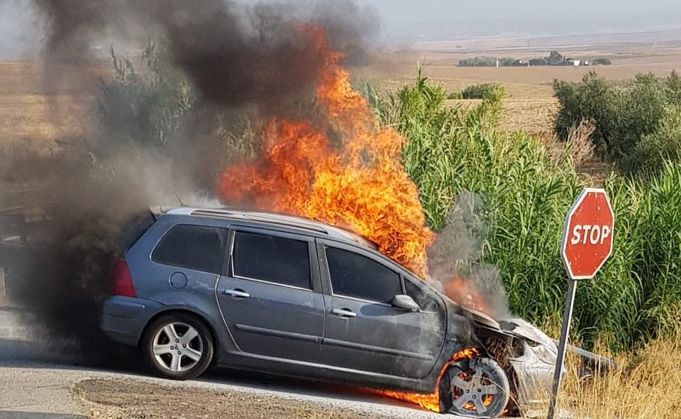 incendio coche