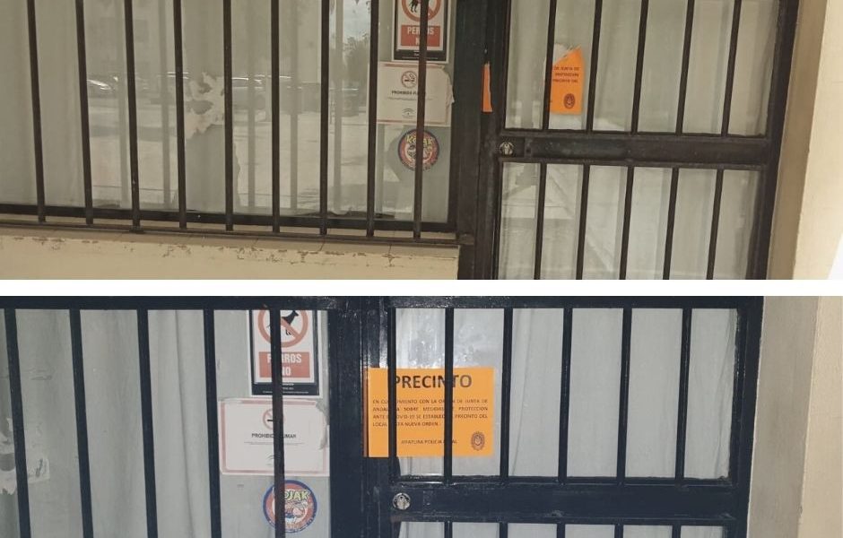Un total de 23 denuncias por no llevar mascarillas y el desalojo de seis locales, balance del fin de semana en Arahal