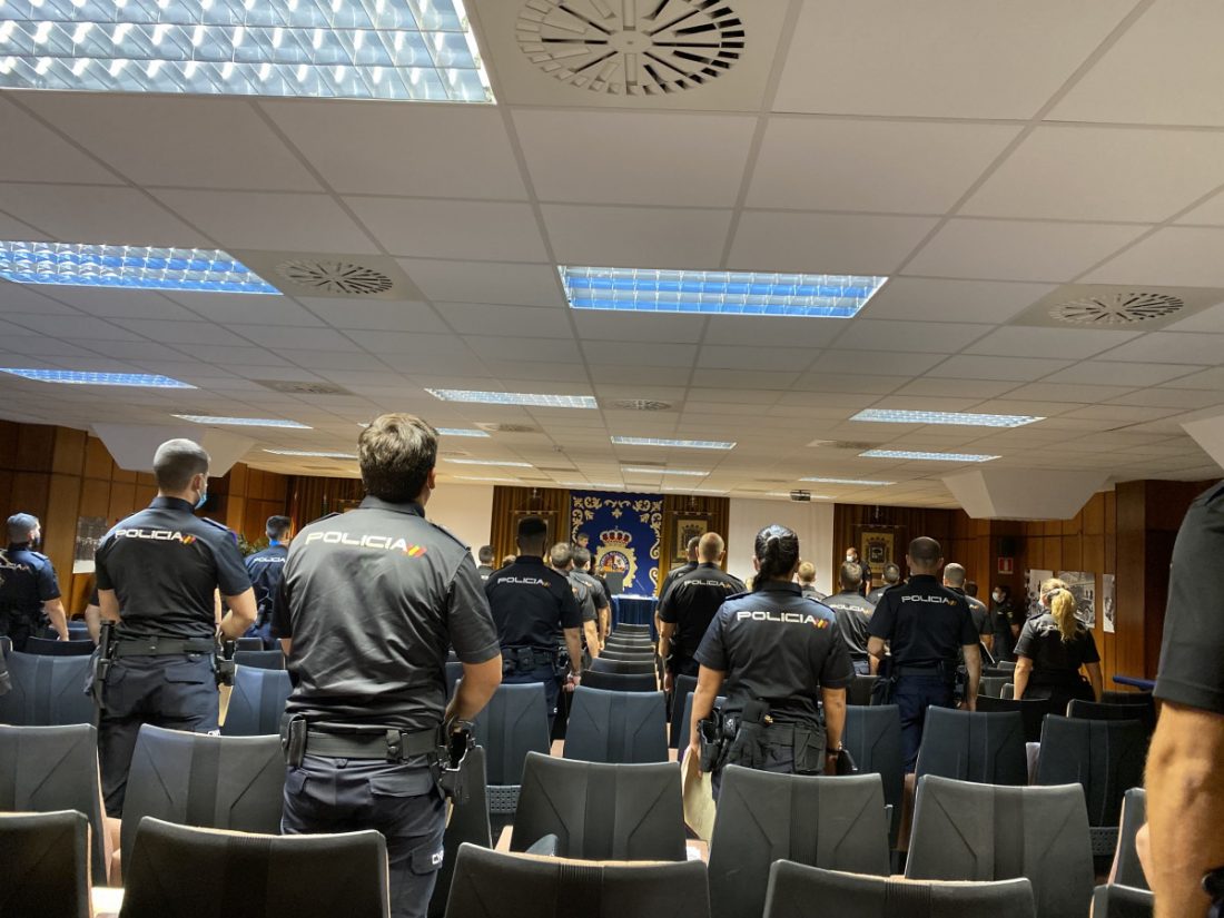 Nuevos policías nacionales en prácticas se incorporan a la Jefatura Superior de Policía de Andalucía Occidental