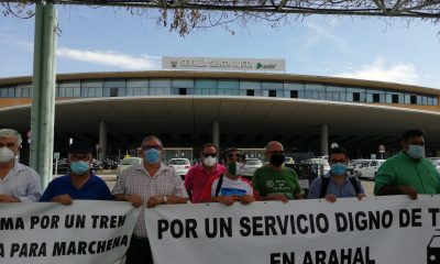 Alcaldes del PSOE y Adelante piden Fomento la reapertura total línea Sevilla-Málaga