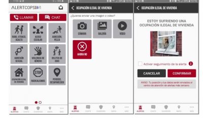 AlertCops incluye nueva alerta para comunicar de forma inmediata casos de ocupación ilegal de viviendas