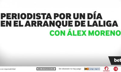 Álex Moreno protagonista del Real Betis en periodistas por un día