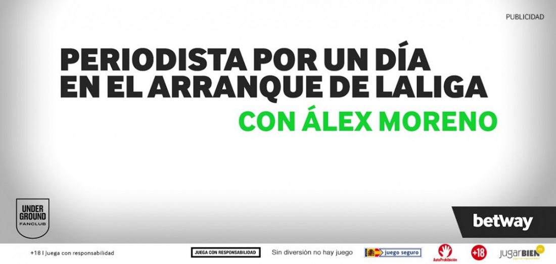 Álex Moreno protagonista del Real Betis en periodistas por un día