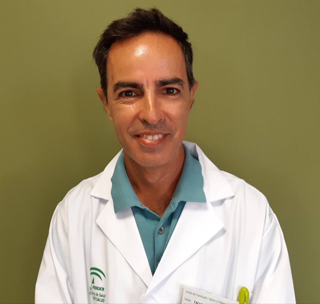 Rafael Lebrero Ferreiro, nuevo coordinador médico del Centro de Transfusión, Tejidos y Células de Sevilla